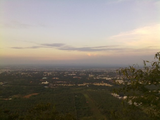 Mysore City from Ch Hills 1