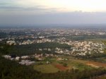 Mysore City from Ch. Hills 2